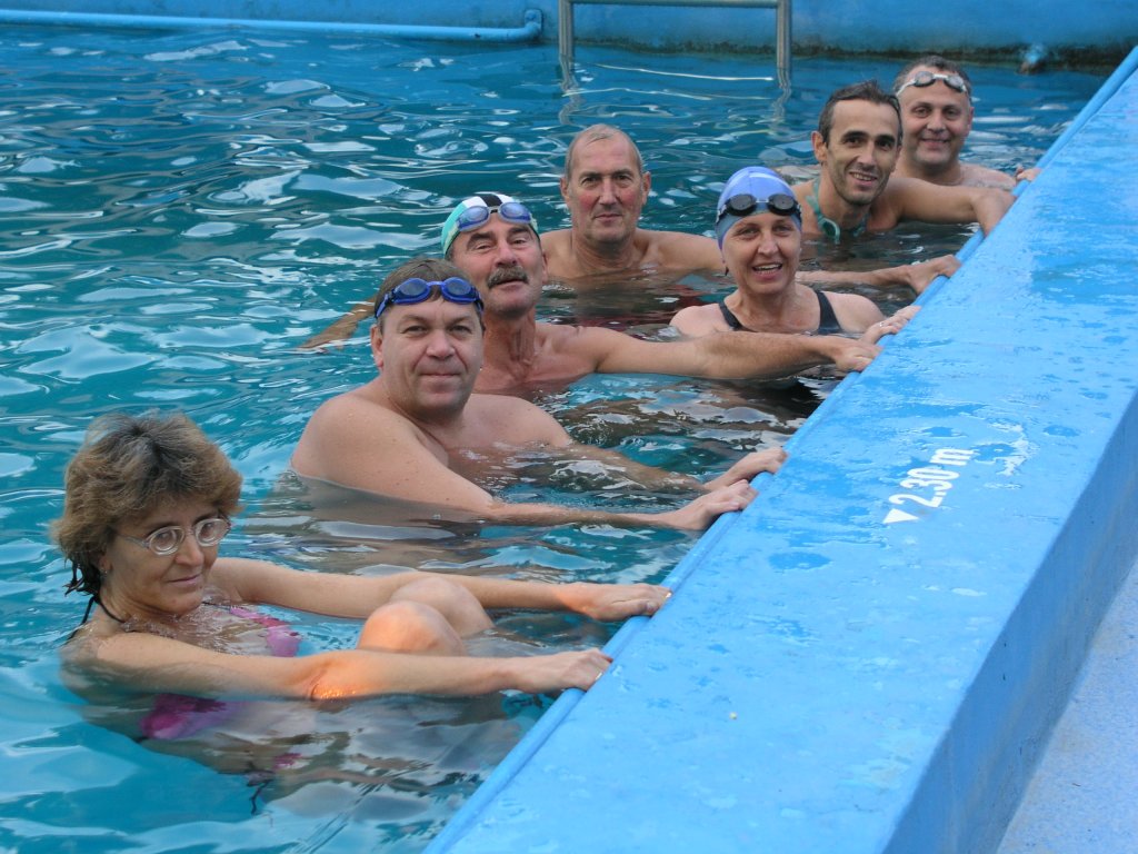 Grup inotatori masters Timisoara